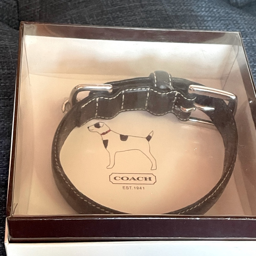 Coach Dog Collar
